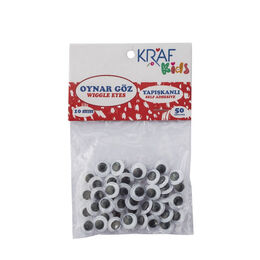 Kraf Kids Oynar Göz 10 mm 50'li Paket