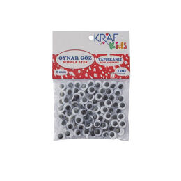 Kraf Kids Oynar Göz 8 mm 100'lü Paket