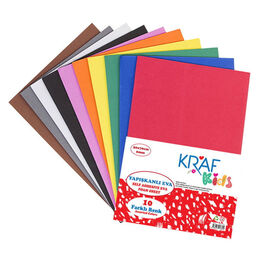 Kraf Kids Yapışkanlı Eva 50x70 cm. 10 Renk
