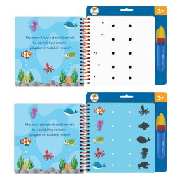 Lino Aqua Magic Book Sihirli Boyama Kitabı OYUNLAR - 2