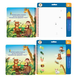Lino Aqua Magic Book Sihirli Boyama Kitabı OYUNLAR - 3