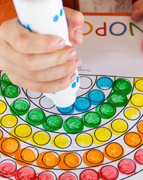 Lino Dot Markers Yıkanabilir Keçeli Boya Kalemi 3 Renk - Thumbnail