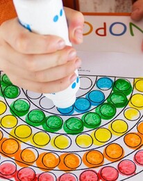 Lino Dot Markers Yıkanabilir Keçeli Boya Kalemi 6 Renk - 3