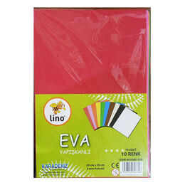 Lino Eva Yapışkanlı 20x30 Cm. Karışık Renk 10'Lu (RBE-300)