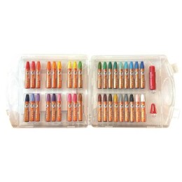 Lino Yağlı Pastel Boya 36 Renk Plastik Kutu - 2