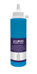 Lukas Studio Su Bazlı Linol Baskı Boyası 250 ml. Cyan Mavi - Lukas