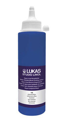 Lukas Studio Su Bazlı Linol Baskı Boyası 250 ml. Ultramarine Mavi - Lukas