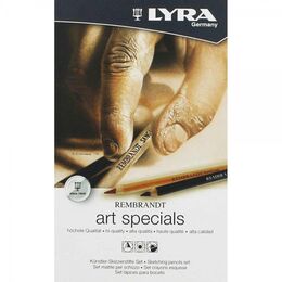 Lyra Rembrandt Art Specials Karakalem Eskiz Çizim 12'li Çizim Seti - 1