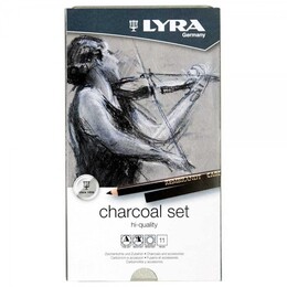 Lyra Rembrandt Charcoal Set Karakalem Eskiz Çizim Seti 11'li - Thumbnail