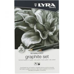 Lyra Rembrandt Graphite Set Karakalem Eskiz Çizim Seti 11'li