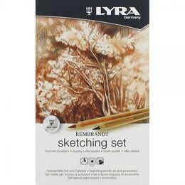 Lyra Rembrandt Sketching Karakalem Eskiz Çizim Seti 11'li