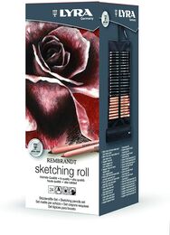 Lyra Rembrandt Sketching Set Karakalem Eskiz Seti 24'lü Rulo - 3