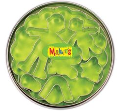 Makin's Clay Polimer Kil Kesme Kalıbı Seti Çocuklar 7 Desen