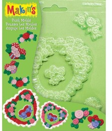 Makin's Clay Push Mold Polimer Kil Şekillendirme Kalıbı Kalpler - 1