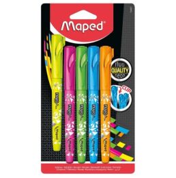 Maped Fluo Pen Kalem Tipi Fosforlu Kalem 5'li Blister (734027) - 1
