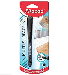 Maped Permanent Paint Marker Kontür Kalemi Siyah (734511) - Maped