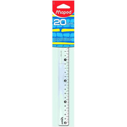 Maped Start Çift Desimetre Cetvel 20 Cm. (146108) - 1