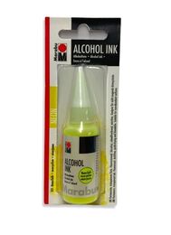 Marabu Alcohol Ink Alkol Bazlı Mürekkep 20 ml. Neon Yellow