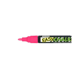 Marvy Easy Chalk Marker Sıvı Tebeşir Kalemi FOSFORLU KIRMIZI - 1