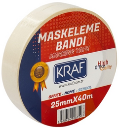 Kraf Maskeleme Bandı 25 mm.