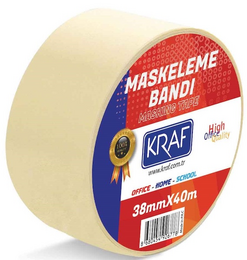 Kraf Maskeleme Bandı 38 mm.