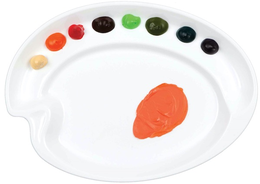 Mijello Boya Tutmayan Palet Ellipse S Peel-Off 27x19 cm. - 1