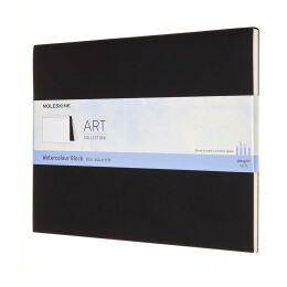 Moleskine Art Collection Suluboya Defteri Blok 23x31 cm. 300 gr. 20 Sayfa Siyah - 1