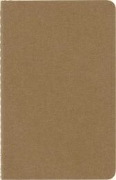 Moleskine Chaier 3'lü Günlük Defter Çizgili Cep Boy 9x14 cm. 64 Sayfa Kraft - 7