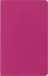 Moleskine Chaier 3'lü Günlük Defter Çizgili L Boy 13x21 cm. 80 Sayfa Kinetik Pembe - 7