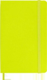 Moleskine Sert Kapak Çizgili Defter Cep Boy 9x14 cm. 192 Sayfa Limon Yeşili - 5