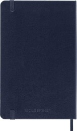 Moleskine Sert Kapak Çizgili Defter M Boy 11.5x18 cm. 208 Sayfa Safir Mavi - 2