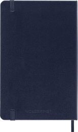 Moleskine Sert Kapak Çizgili Defter M Boy 11.5x18 cm. 208 Sayfa Safir Mavi - 2