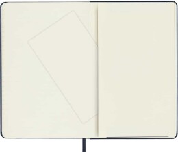 Moleskine Sert Kapak Çizgili Defter M Boy 11.5x18 cm. 208 Sayfa Safir Mavi - 3