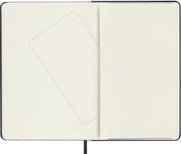 Moleskine Sert Kapak Çizgili Defter M Boy 11.5x18 cm. 208 Sayfa Safir Mavi - 3