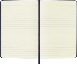 Moleskine Sert Kapak Çizgili Defter M Boy 11.5x18 cm. 208 Sayfa Safir Mavi - 4