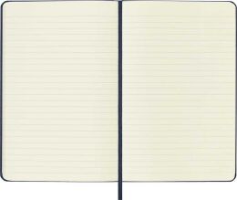 Moleskine Sert Kapak Çizgili Defter M Boy 11.5x18 cm. 208 Sayfa Safir Mavi - 4