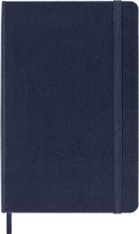 Moleskine Sert Kapak Çizgili Defter M Boy 11.5x18 cm. 208 Sayfa Safir Mavi - 5