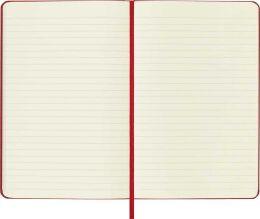 Moleskine Sert Kapak Çizgili Defter M Boy 11.5x18 cm. 208 Sayfa Scarlet Kırmızı - 4