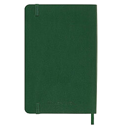 Moleskine Sert Kapak Çizgisiz Defter Cep Boy 9x14 cm. 192 Sayfa Mersin Yeşili - 2