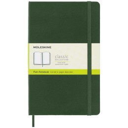 Moleskine Sert Kapak Çizgisiz Defter L Boy 13x21 cm. 192 Sayfa Mersin Yeşili - 1
