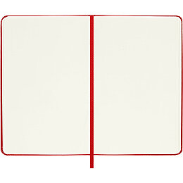 Moleskine Sert Kapak Çizgisiz Defter M Boy 11.5x18 cm. 208 Sayfa Kızıl Kırmızı - 2