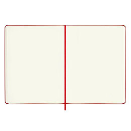 Moleskine Sert Kapak Çizgisiz Defter XL Boy 19x25 cm. 192 Sayfa Kızıl Kırmızı - 2