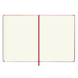 Moleskine Sert Kapak Çizgisiz Defter XL Boy 19x25 cm. 192 Sayfa Kızıl Kırmızı - 2