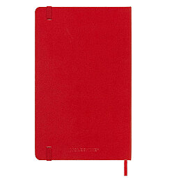 Moleskine Sert Kapak Kareli Defter M Boy 11.5x18 cm. 208 Sayfa Kızıl Kırmızı - 3