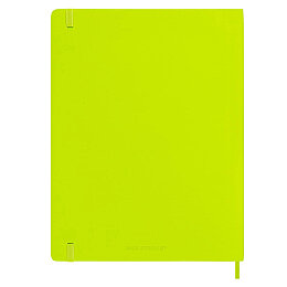 Moleskine Yumuşak Kapak Çizgili Defter XL Boy 19x25 cm. 192 Sayfa Limon Yeşili - 2