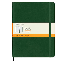 Moleskine Yumuşak Kapak Çizgili Defter XL Boy 19x25 cm. 192 Sayfa Mersin Yeşili - Moleskine