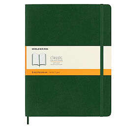 Moleskine Yumuşak Kapak Çizgili Defter XL Boy 19x25 cm. 192 Sayfa Mersin Yeşili - 1