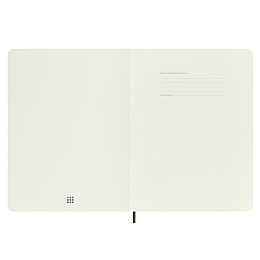 Moleskine Yumuşak Kapak Çizgili Defter XL Boy 19x25 cm. 192 Sayfa Mersin Yeşili - 4