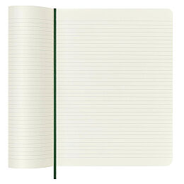 Moleskine Yumuşak Kapak Çizgili Defter XL Boy 19x25 cm. 192 Sayfa Mersin Yeşili - 5