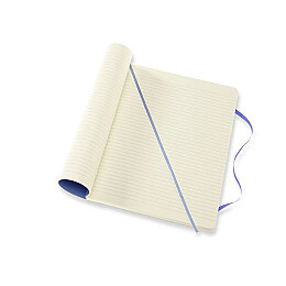 Moleskine Yumuşak Kapak Çizgili Defter XL Boy 19x25 cm. 192 Sayfa Ortanca Mavi - 3
